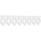 Ekena Millwork Wolford Architectural Grade PVC Running Trim, 8"H x 5/8"P x 48"L RUNP08X0625X48WOL - alternate 1